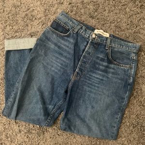 Reformation Jeans: Melissa High &Skinny in Baltic